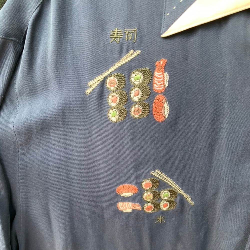 XL 100% Silk Sushi Shirt!!!!!